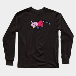 Saki our theatre cat Long Sleeve T-Shirt